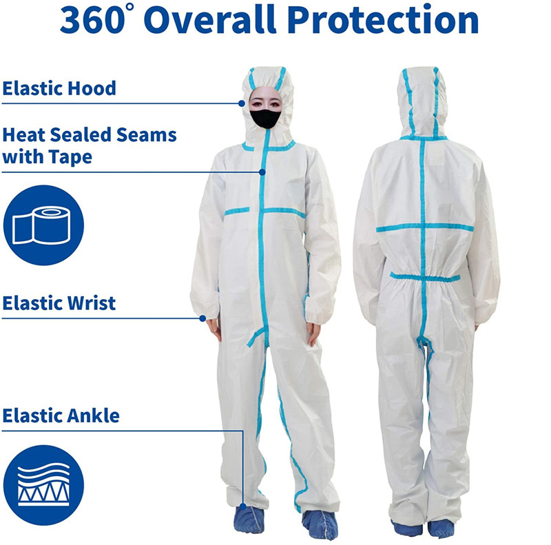 Disposable protective clothing suits1